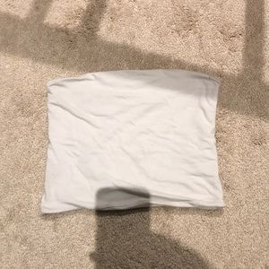 brandy melville white tube top
